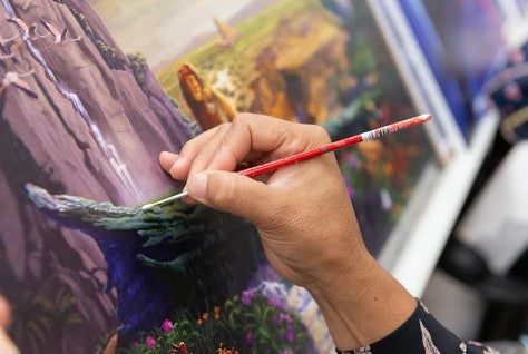 April Master Highlighting Event at Thomas Kinkade Gallery at Paramus