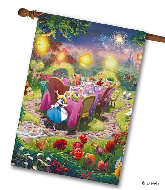Disney Mad Hatter's Tea Party Home Decor by Flagology