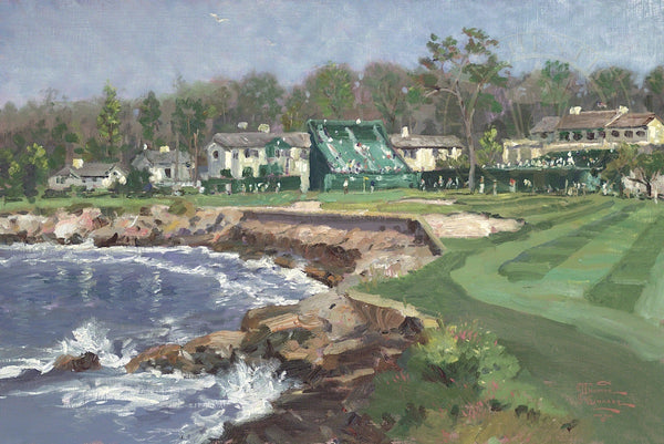 The 18th Hole at Pebble Beach