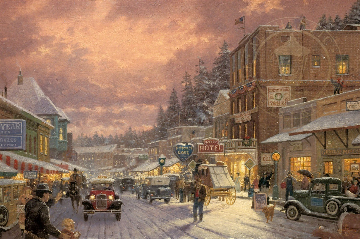 Shop Christmas on Main Street From Thomas Kinkade Studios