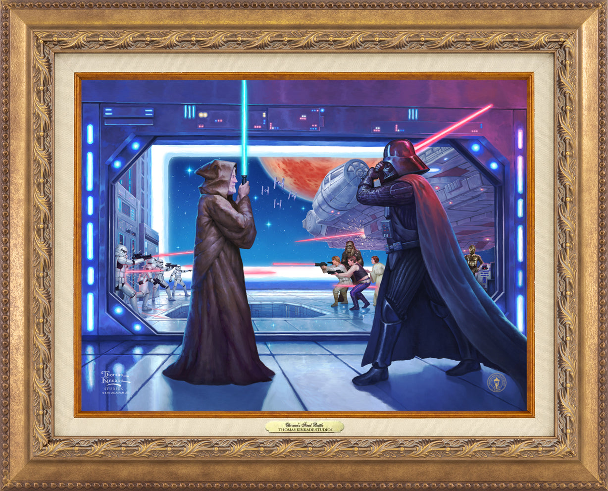 Obi-Wan's™ Final Battle - Canvas Classics