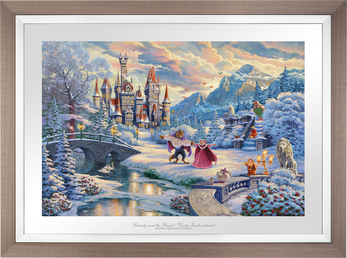 Disney Beauty and the Beast's Winter Enchantment - Limited Edition Paper