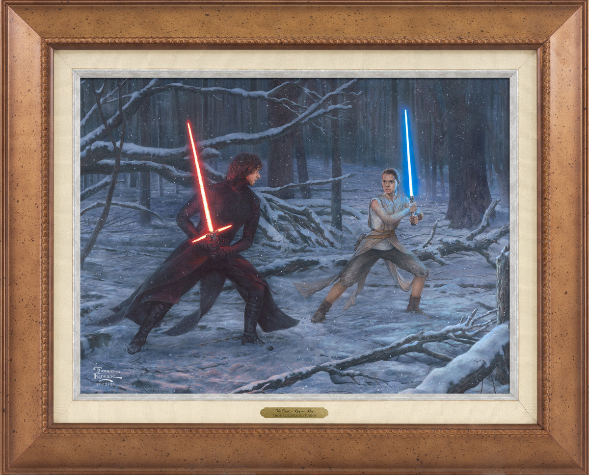 The Duel: Rey™ vs. Ren - Canvas Classics