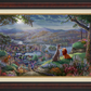 Disney Lady and the Tramp Falling in Love - Limited Edition Canvas