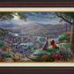 Disney Lady and the Tramp Falling in Love - Limited Edition Canvas