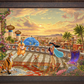 Disney Jasmine Dancing in the Desert Sunset - Limited Edition Canvas
