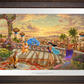 Disney Jasmine Dancing in the Desert Sunset - Limited Edition Paper