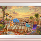 Disney Jasmine Dancing in the Desert Sunset - Limited Edition Paper