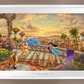 Disney Jasmine Dancing in the Desert Sunset - Limited Edition Paper