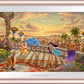 Disney Jasmine Dancing in the Desert Sunset - Limited Edition Paper