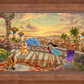 Disney Jasmine Dancing in the Desert Sunset - Limited Edition Canvas