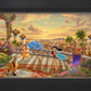 Disney Jasmine Dancing in the Desert Sunset - Limited Edition Canvas