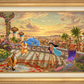 Disney Jasmine Dancing in the Desert Sunset - Jewel Edition Art