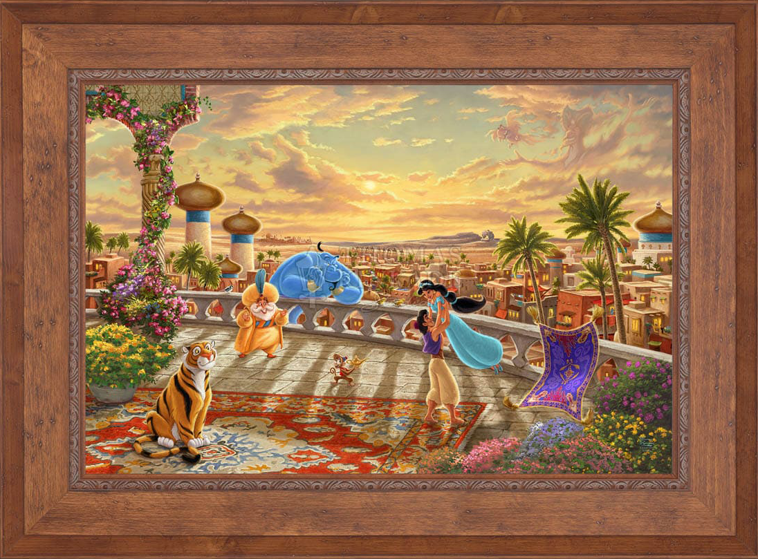 Shop Disney Jasmine Dancing in the Desert Sunset - Jewel Edition
