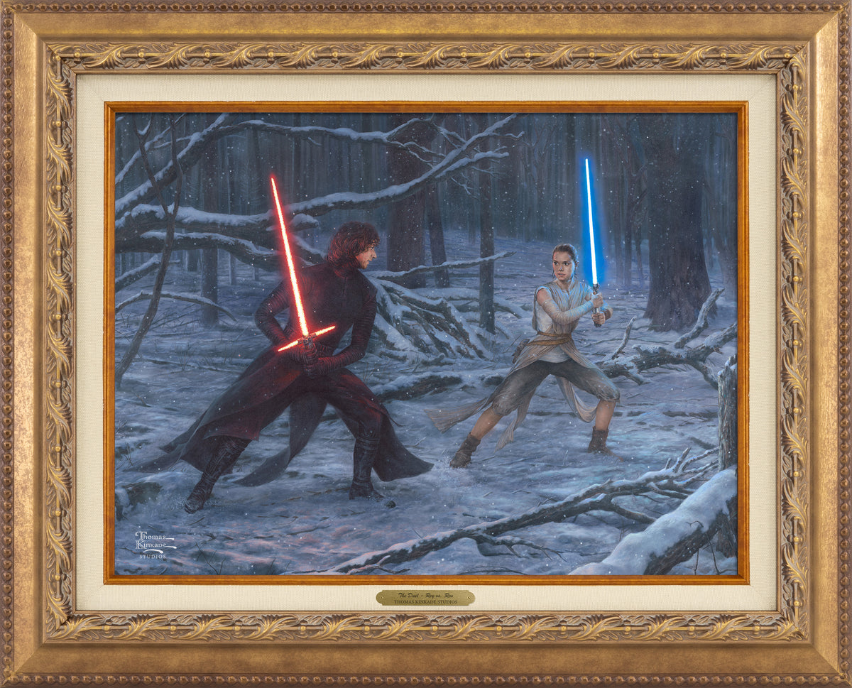 The Duel: Rey™ vs. Ren - Canvas Classics