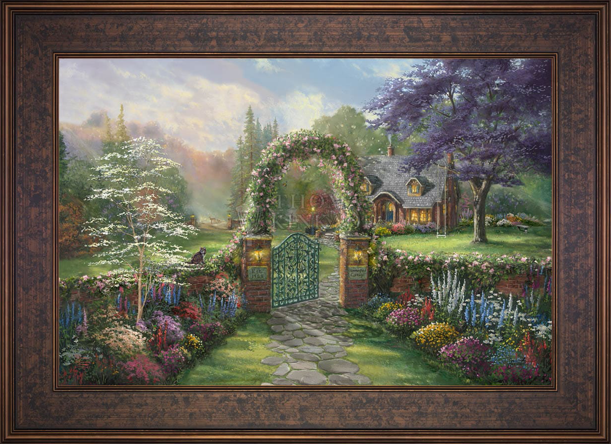 Hummingbird Cottage - Limited Edition Canvas