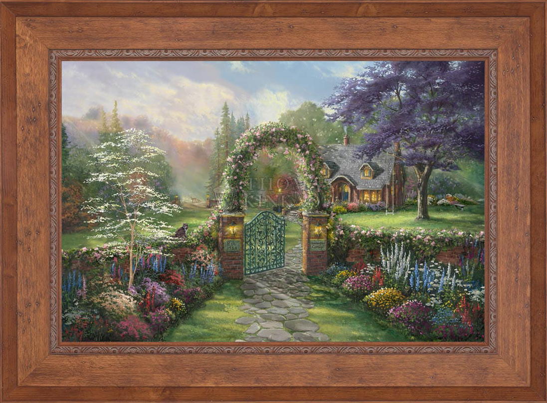 Hummingbird Cottage - Limited Edition Canvas