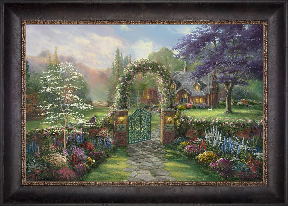 Hummingbird Cottage - Limited Edition Canvas