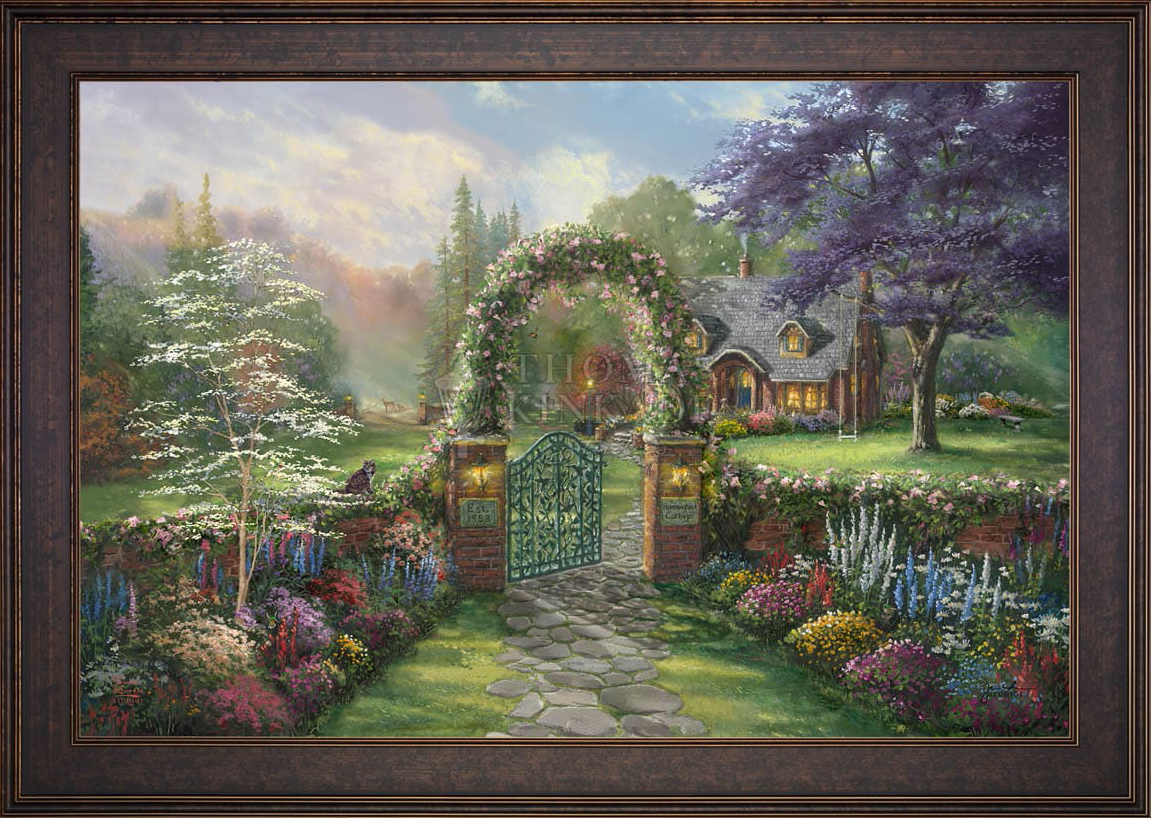 Hummingbird Cottage - Limited Edition Canvas