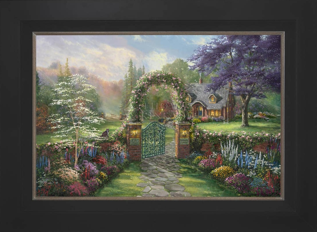 Hummingbird Cottage - Limited Edition Canvas