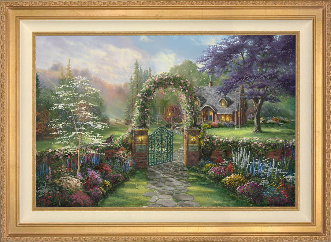Hummingbird Cottage - Limited Edition Canvas