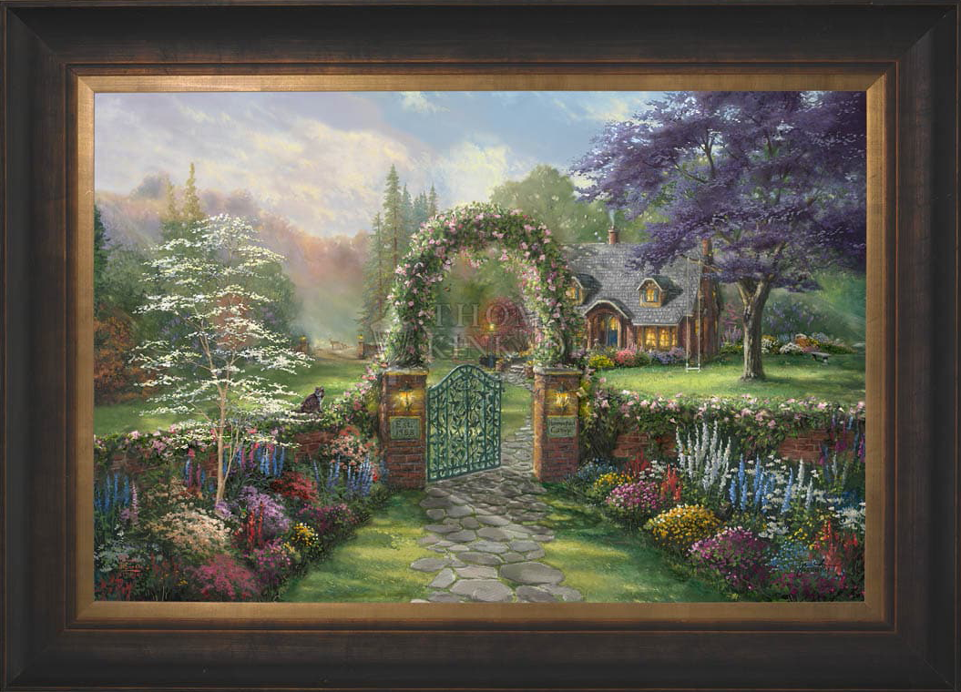 Hummingbird Cottage - Limited Edition Canvas