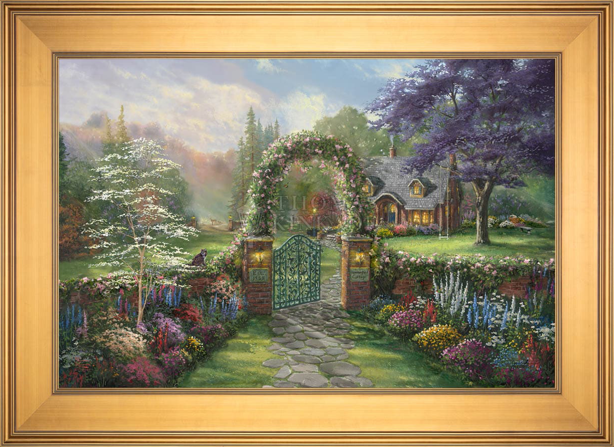 Hummingbird Cottage - Limited Edition Canvas