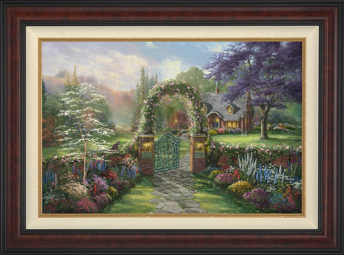 Hummingbird Cottage - Limited Edition Canvas