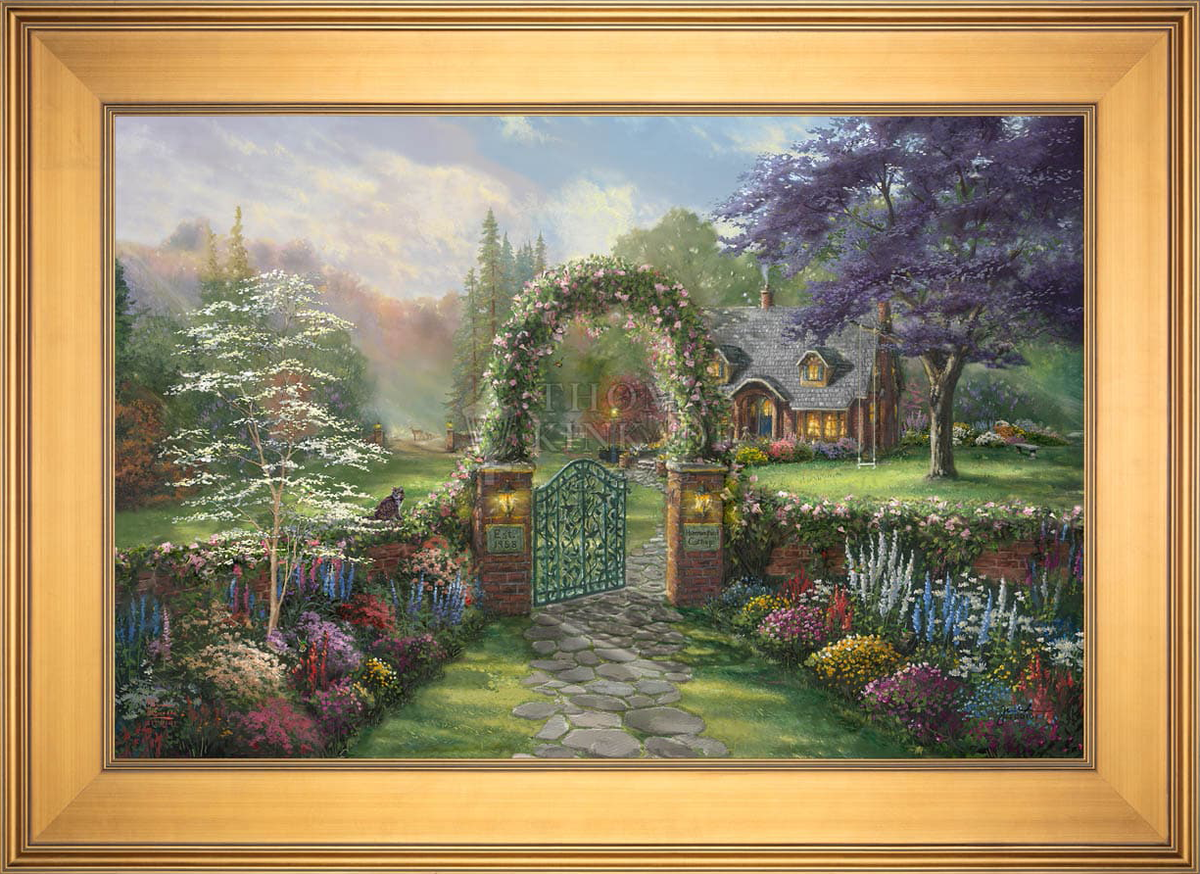 Hummingbird Cottage - Limited Edition Canvas