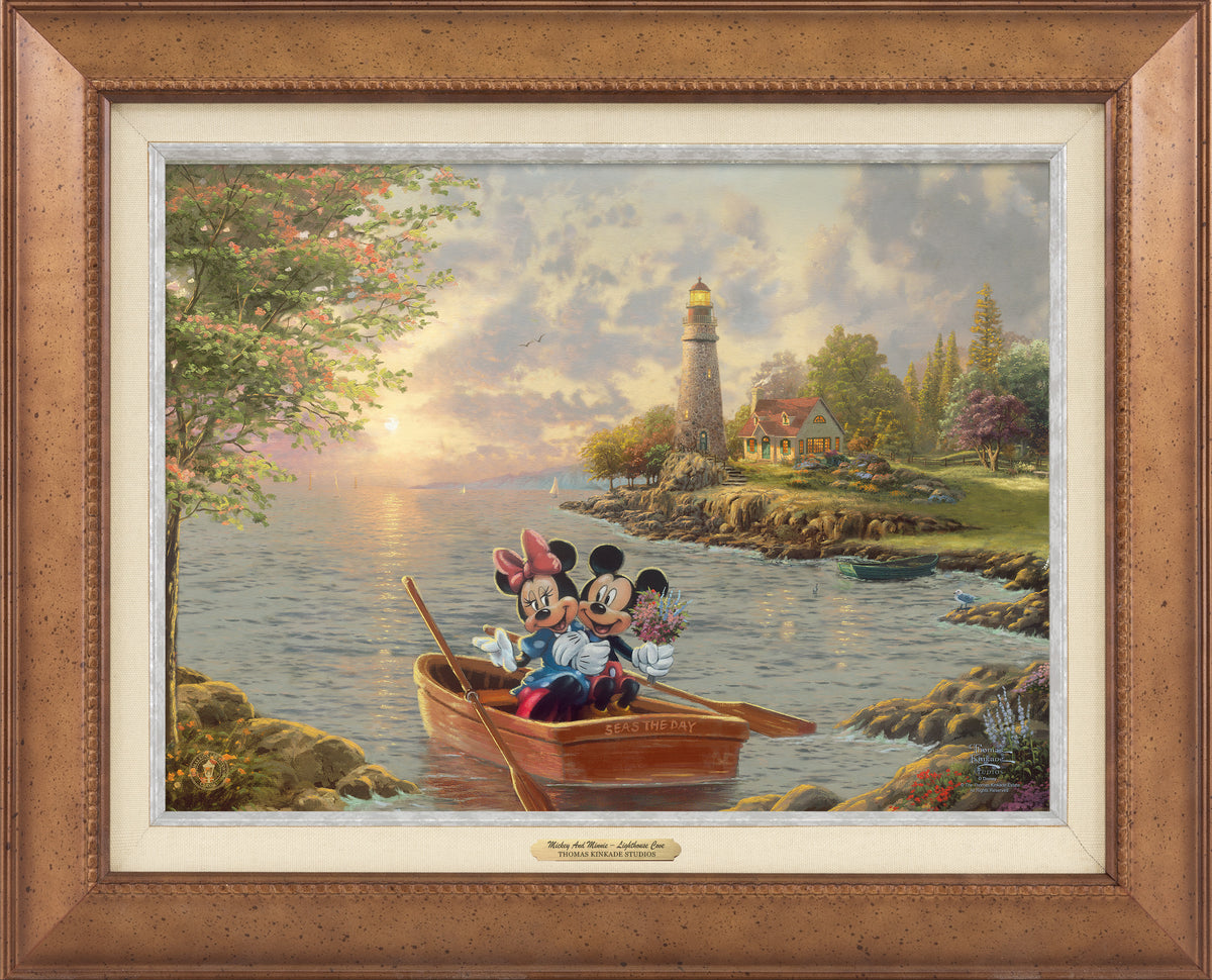 Disney Mickey and Minnie Lighthouse Cove - Canvas Classics