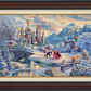Disney Beauty and the Beast's Winter Enchantment - Jewel Edition Art