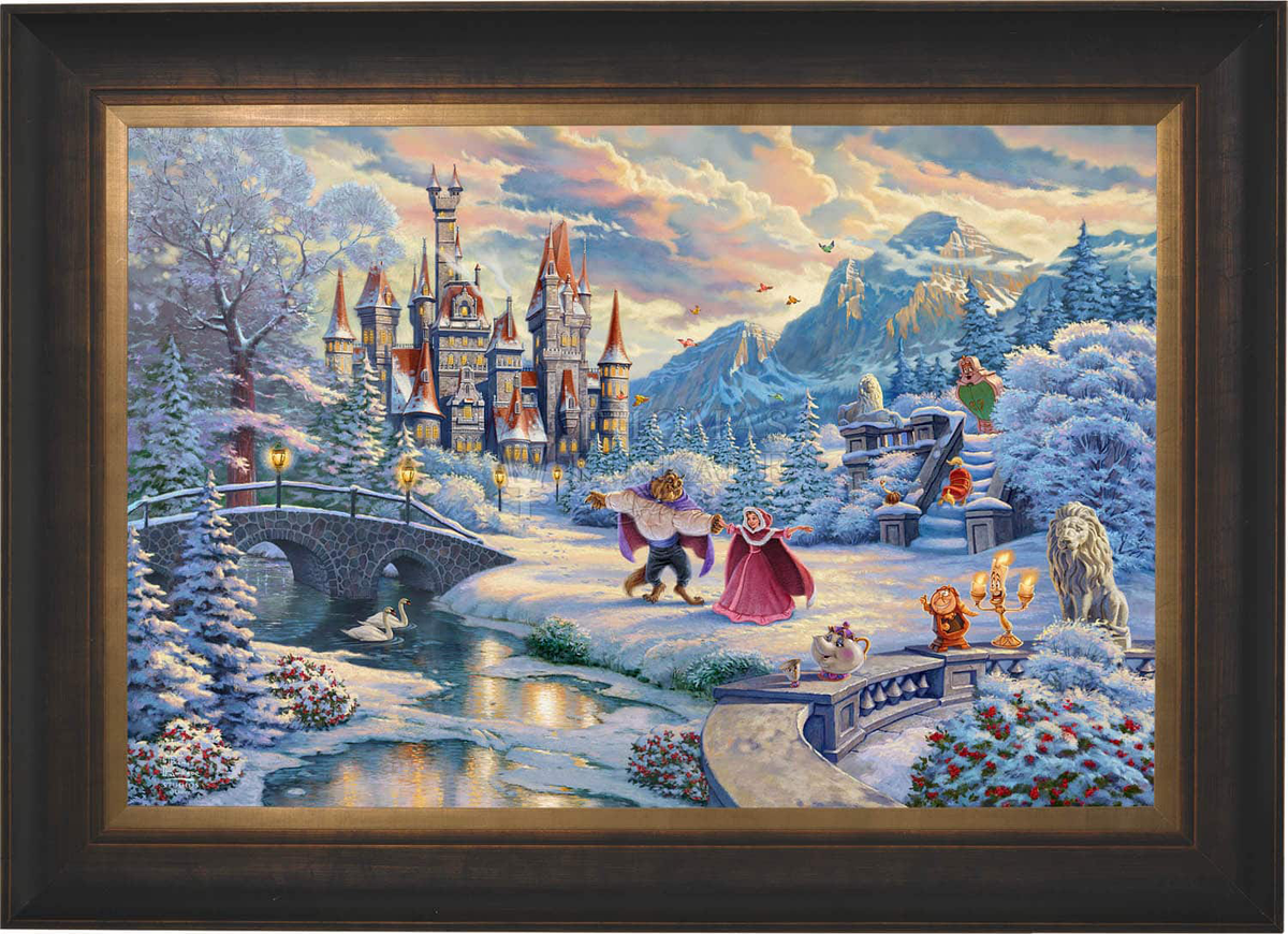 Disney Beauty and the Beast's Winter Enchantment - Jewel Edition Art