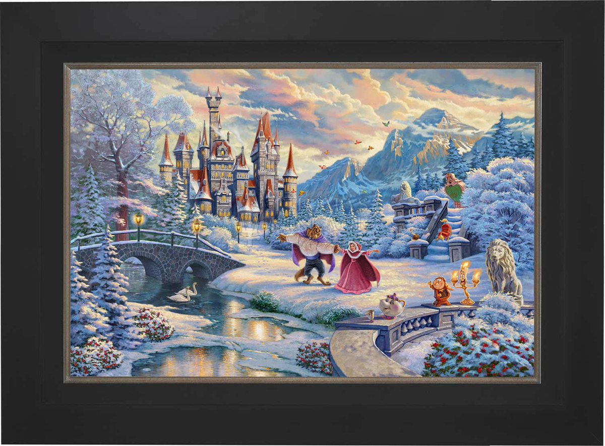 Disney Beauty and the Beast's Winter Enchantment - Jewel Edition Art