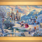 Disney Beauty and the Beast's Winter Enchantment - Jewel Edition Art