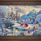Disney Beauty and the Beast's Winter Enchantment - Jewel Edition Art