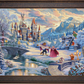 Disney Beauty and the Beast's Winter Enchantment - Jewel Edition Art