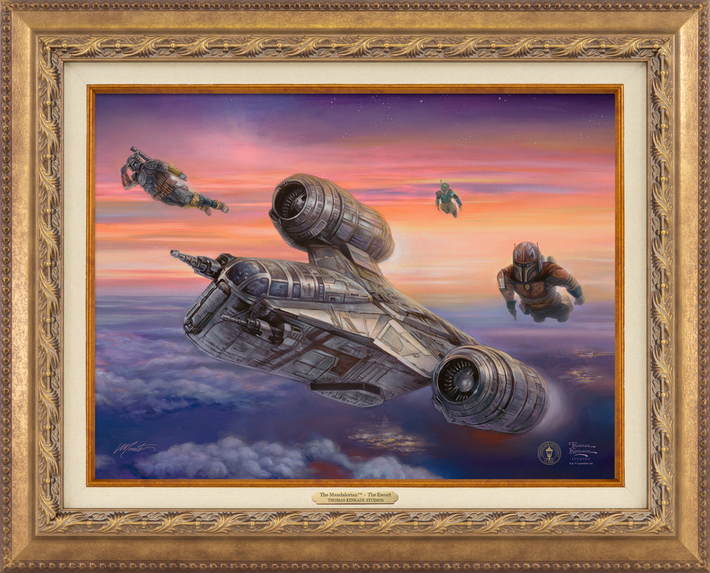 The Mandalorian™ - The Escort - Canvas Classics