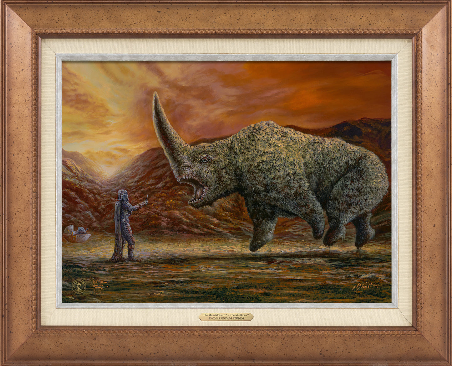 The Mandalorian™ - The Mudhorn™ - Canvas Classics