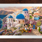 Disney Mickey and Minnie in Greece - Limited Edition Paper