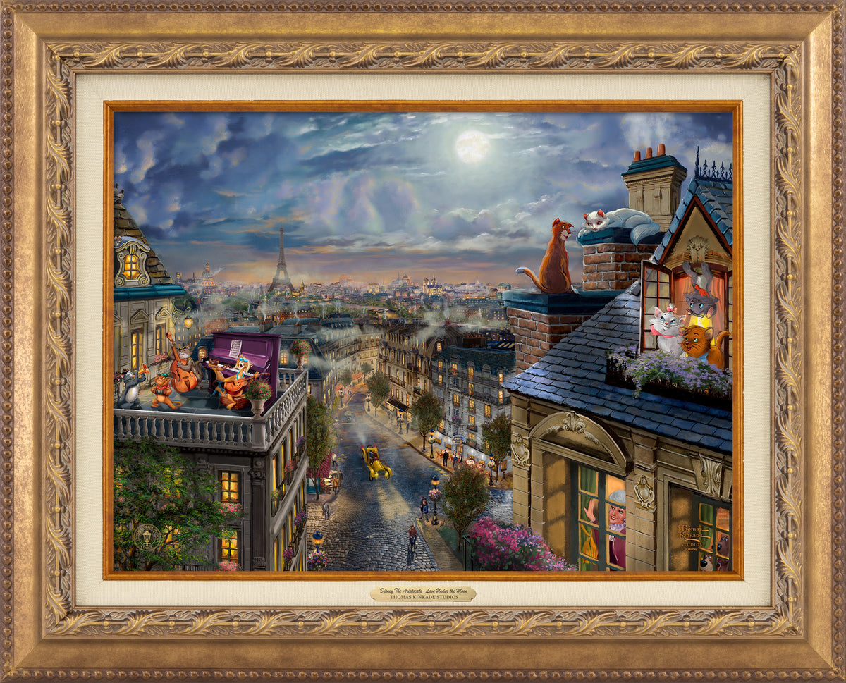 Disney The Aristocats - Love Under the Moon - Canvas Classics