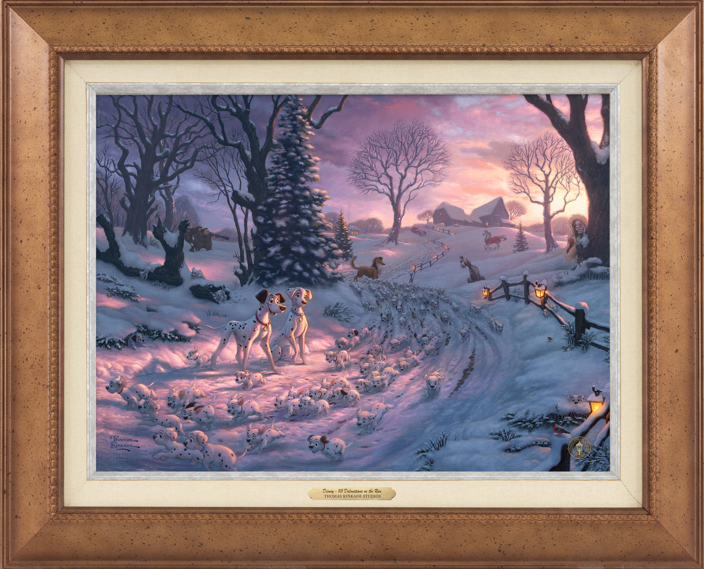 Disney 101 Dalmatians on the Run - Canvas Classics