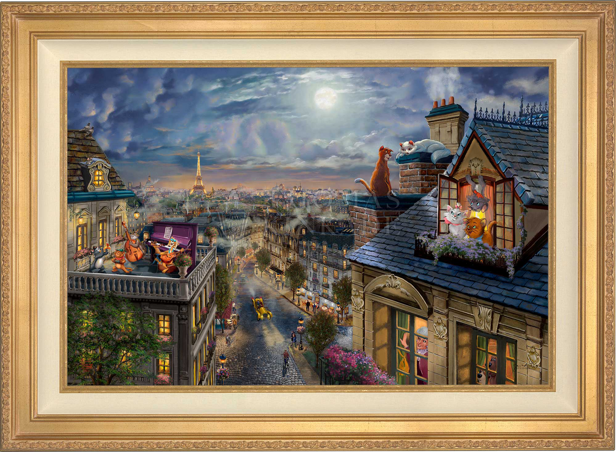 Disney The Aristocats - Love Under the Moon - Jewel Edition Art