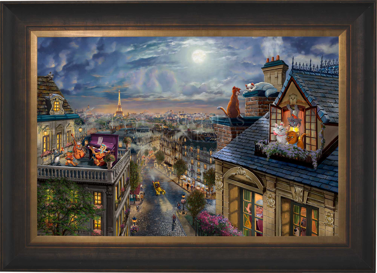 Disney The Aristocats - Love Under the Moon - Jewel Edition Art