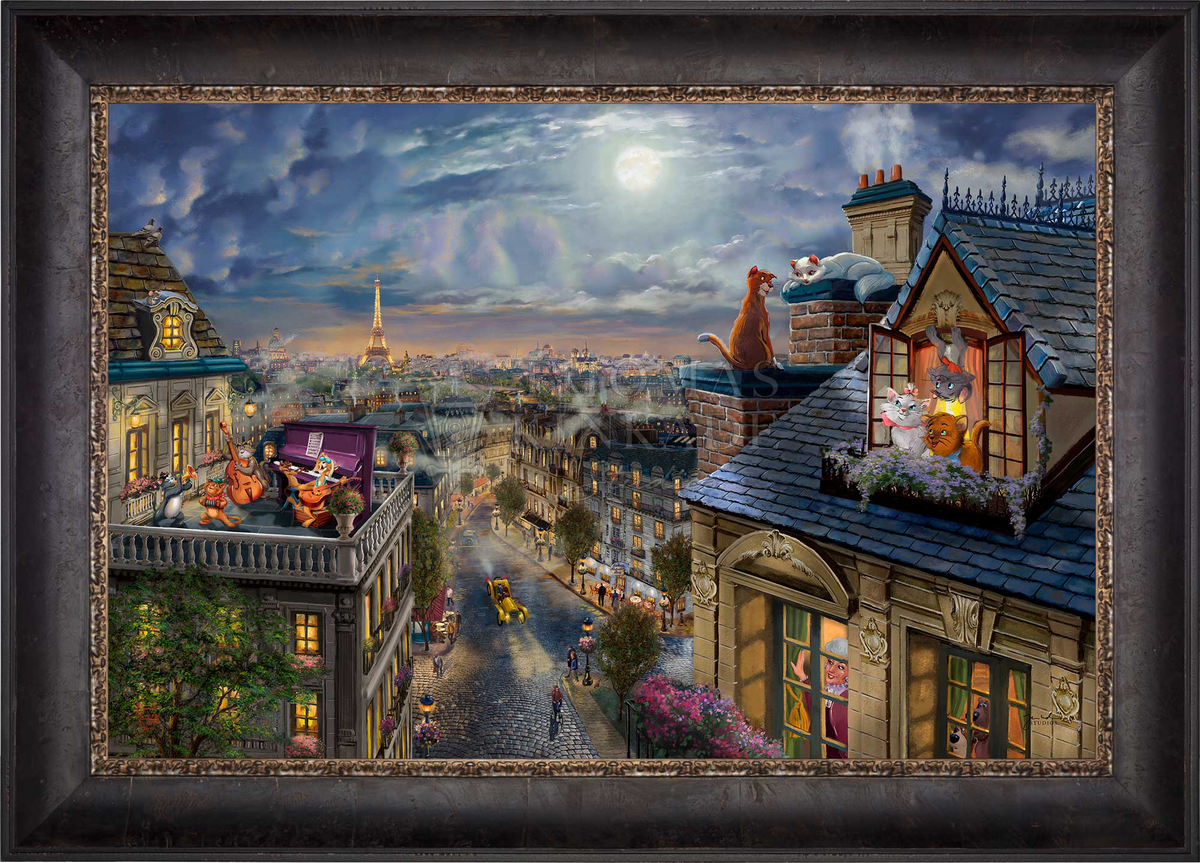 Disney The Aristocats - Love Under the Moon - Jewel Edition Art