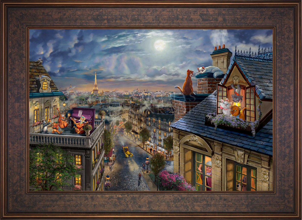 Disney The Aristocats - Love Under the Moon - Jewel Edition Art