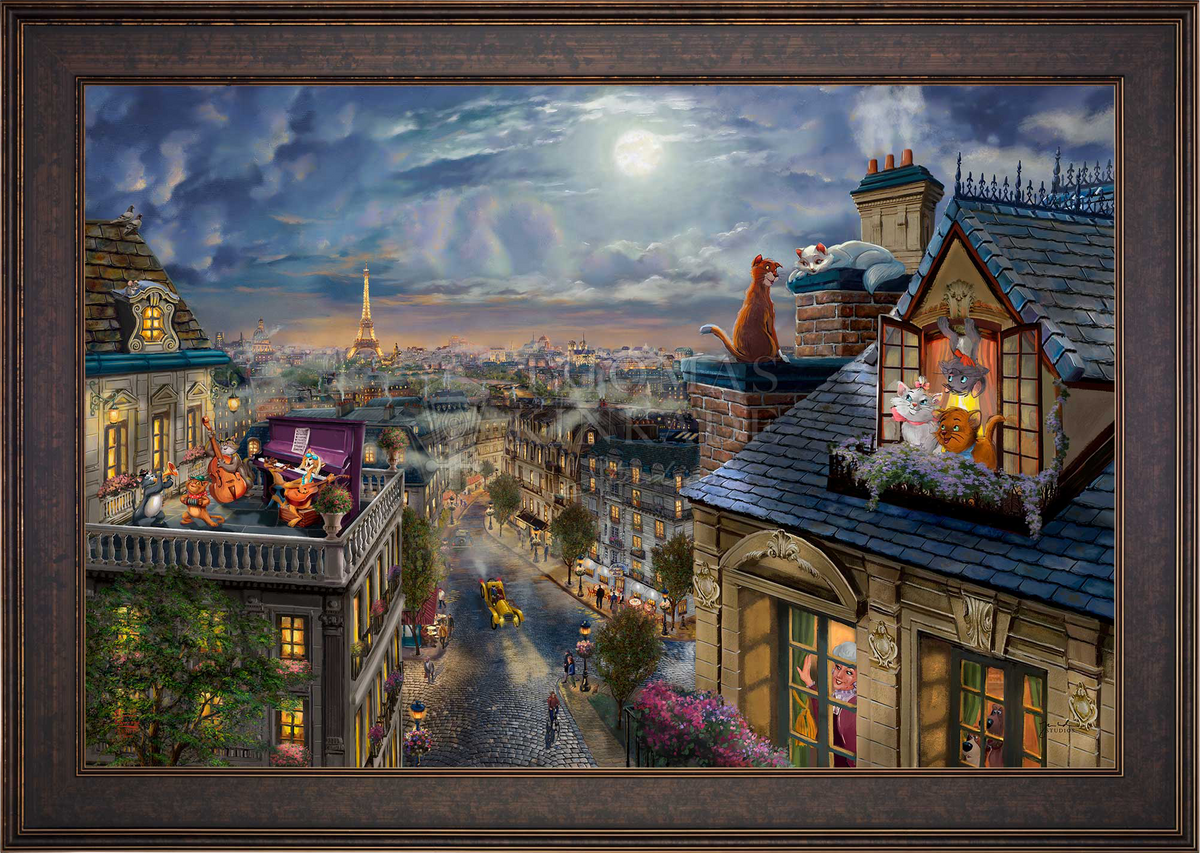 Disney The Aristocats - Love Under the Moon - Jewel Edition Art