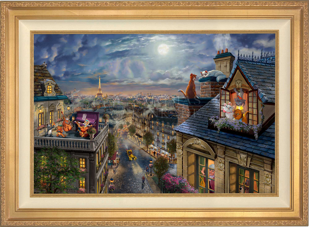 Disney The Aristocats - Love Under the Moon - Jewel Edition Art