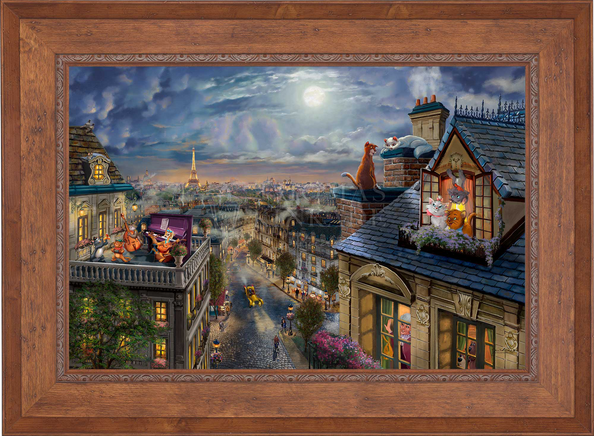 Disney The Aristocats - Love Under the Moon - Jewel Edition Art