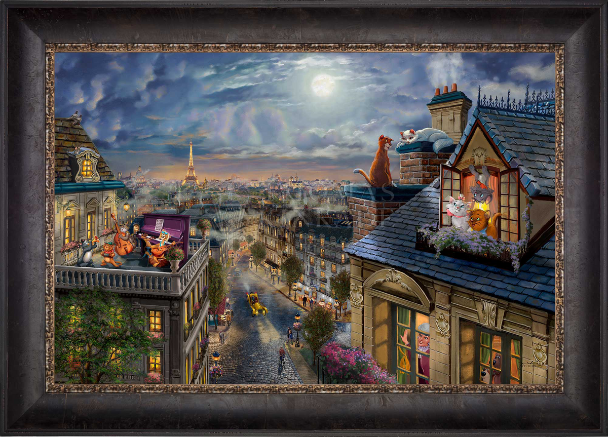 Disney The Aristocats - Love Under the Moon - Jewel Edition Art