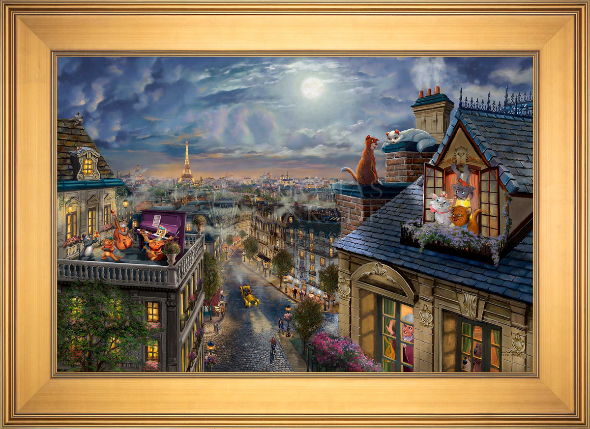 Disney The Aristocats - Love Under the Moon - Jewel Edition Art